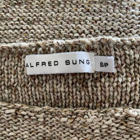 🔥HOST PICK🔥 Alfred Sung Short Sleeve Sweater Size S🥰🥰 - Picture 3 of 3